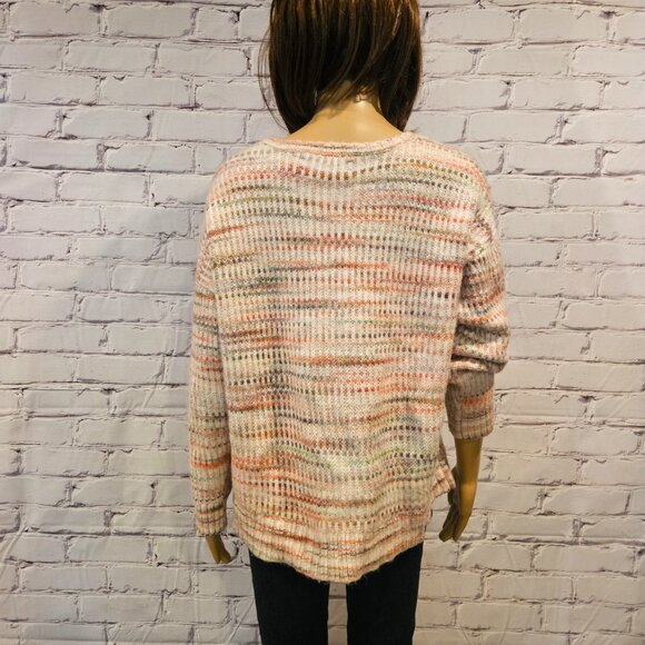 Sweater Weather! THE LOFT - cozy pink knitted pullover sweater - Picture 9 of 11